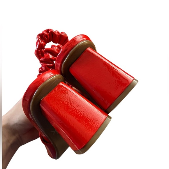 NORDSTROM RACK Janelle Slingback Pump In Red Ruby - Picture 7 of 9